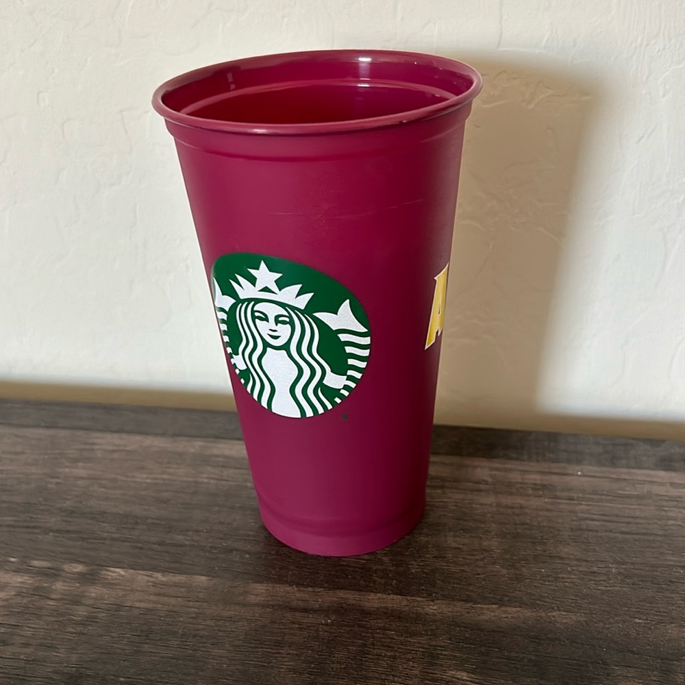 Starbucks reusable ASU hot cup NO LID!!!!!